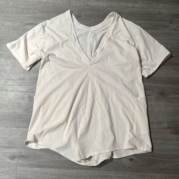 Free People Hot Shot Tee Romper — Beached Clay - Picture 5 of 8